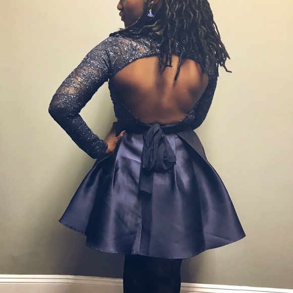 2 Piece Sparkly Dress - Picture 2 of 6